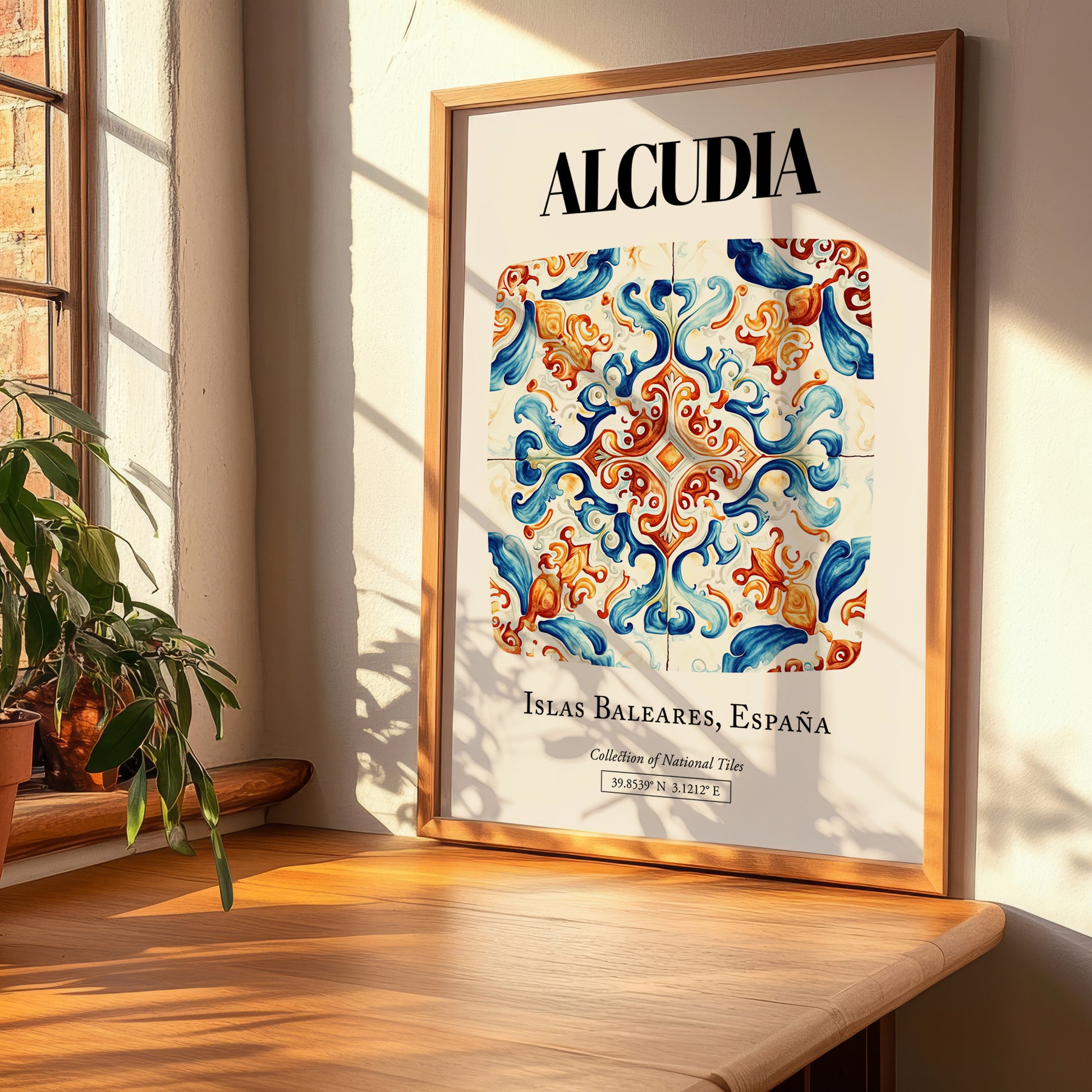 Alcudia, Spain – National Pride Wall Decor, clean layout with no caption