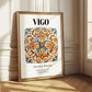 Vigo, Spain – Travel Print, styled in a charming Paris street view