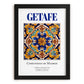 Getafe, Spain – Travel Print, in sleek black frame