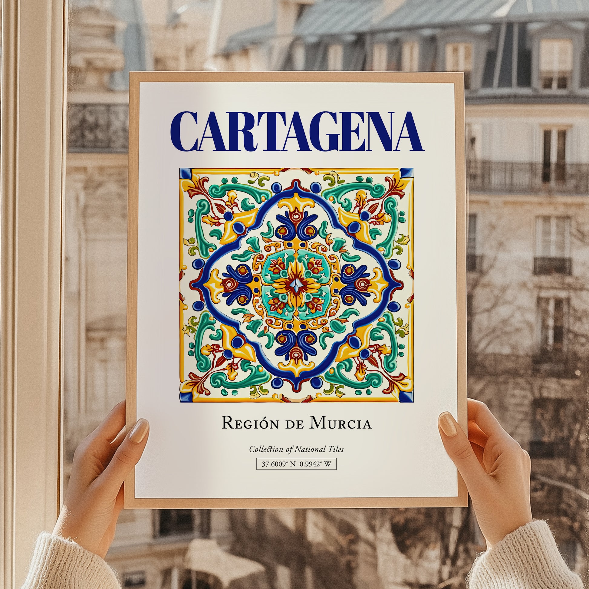 Cartagena, Spain – Minimalist Travel Print