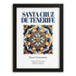 Santa Cruz de Tenerife, Spain – Travel Wall Art, in sleek black frame