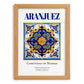 Aranjuez, Spain – Travel Poster, set in oak frame