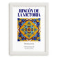 Rincón de la Victoria, Spain – Travel Poster, placed in minimal white frame