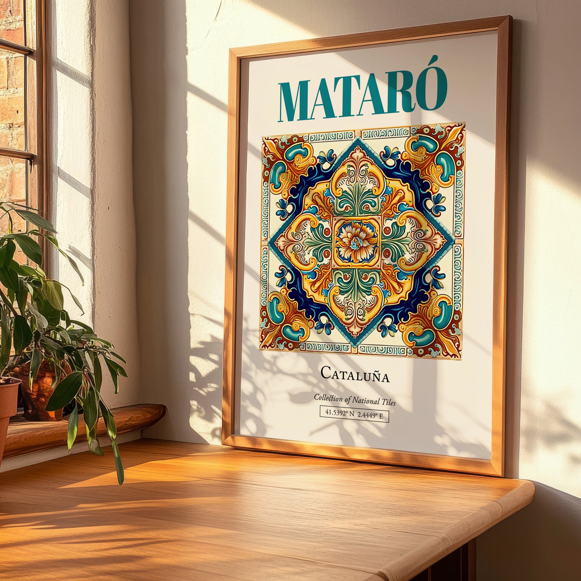 Mataró, Spain – Travel Wall Decor, clean layout with no caption