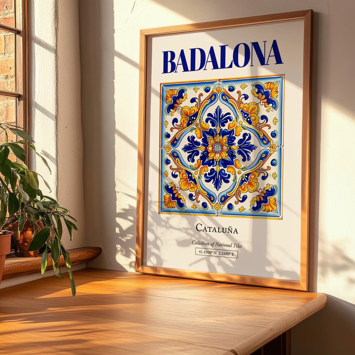 Badalona, Spain – Travel Wall Decor, clean layout with no caption