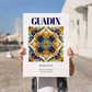 Guadix, Spain – Wanderlust-Inspired Poster, no-text version framed in wood