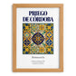 Priego de Córdoba, Spain – Travel Print, set in oak frame