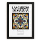 Las Cabezas de San Juan, Spain – Travel Poster, in sleek black frame