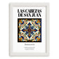 Las Cabezas de San Juan, Spain – Travel Poster, placed in minimal white frame