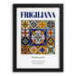 Frigiliana, Spain – Travel Destination Art, in sleek black frame