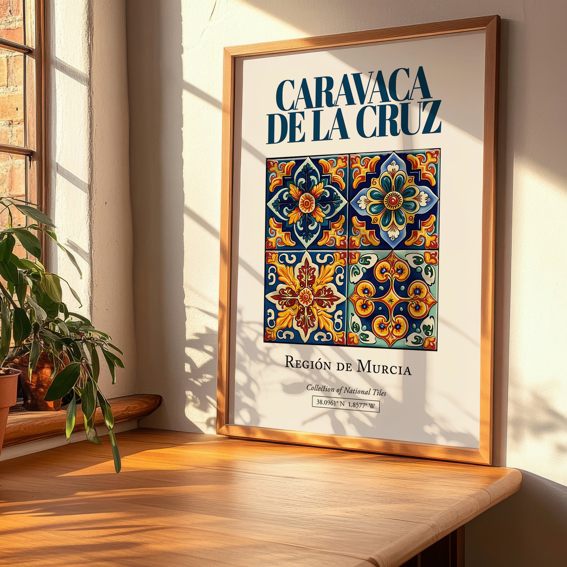 Caravaca de la Cruz, Spain – Travel Wall Art, clean layout with no caption