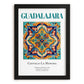 Guadalajara, Spain – Travel Wall Decor, in sleek black frame