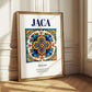 Jaca, Spain – Travel Print, styled in a charming Paris street view