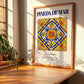 Pineda de Mar, Spain – Travel Print, clean layout with no caption