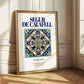 Segur de Calafell, Spain – Travel Print, styled in a charming Paris street view