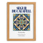 Segur de Calafell, Spain – Travel Print, set in oak frame