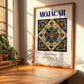 Mojácar, Spain – Travel Poster, clean layout with no caption