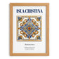 Isla Cristina, Spain – Travel Print, set in oak frame