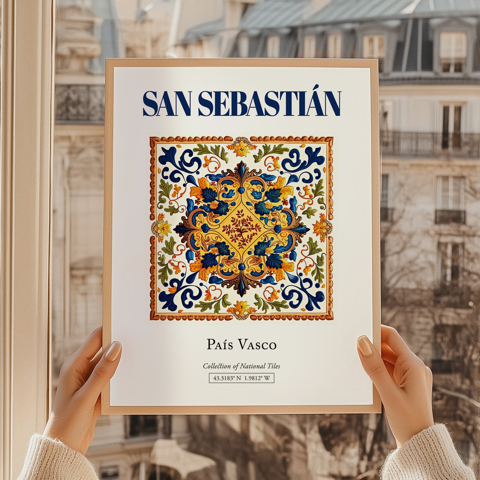 San Sebastián, Spain – Wanderlust Wall Decor