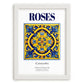 Roses, Spain – Travel Poster, placed in minimal white frame