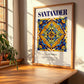 Santander, Spain – Minimalist Travel Print, clean layout with no caption