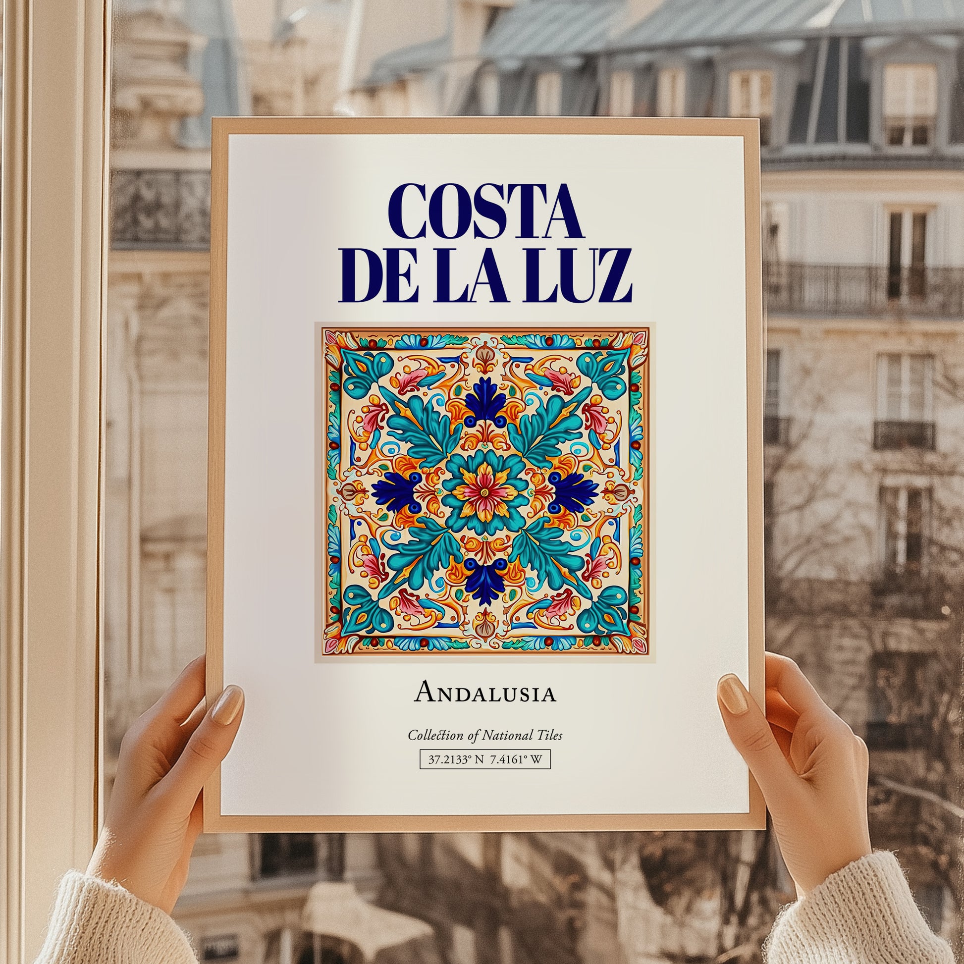 Costa de la Luz, Spain – Historic Cities Art Print