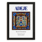 Adeje, Spain – World Heritage Travel Poster, in sleek black frame