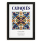 Cadaqués, Spain – Travel Print, in sleek black frame