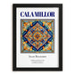 Cala Millor, Spain – Travel Wall Decor, in sleek black frame
