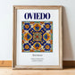 Oviedo, Spain – Global Wall Art, in wooden frame leaning on the floor