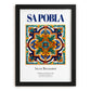 Sa Pobla, Spain – Travel Poster, in sleek black frame