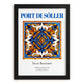 Port de Sóller, Spain – Travel Poster, in sleek black frame