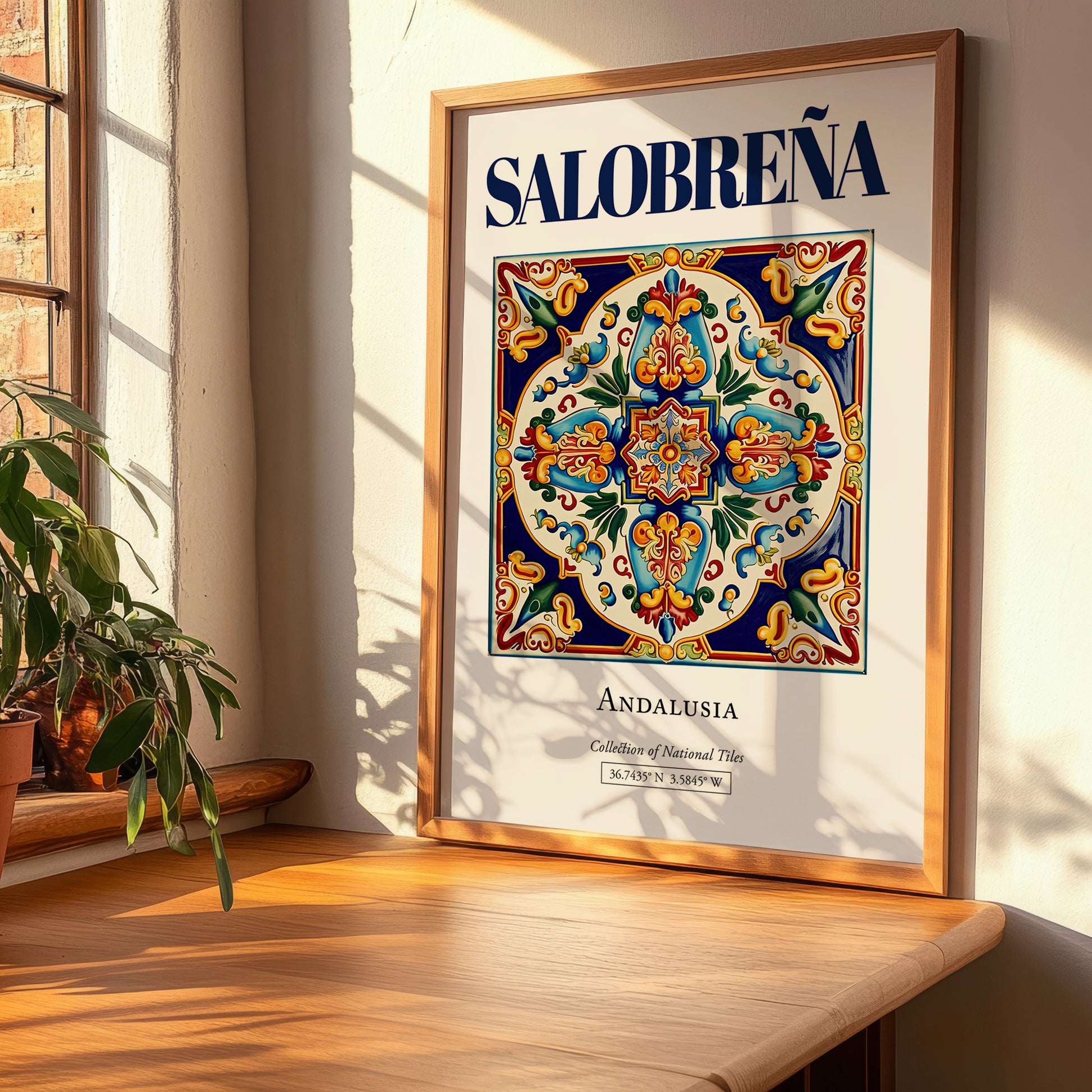 Salobreña, Spain – Travel Wall Decor, clean layout with no caption