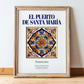 El Puerto de Santa María, Spain – Global Wall Art, in wooden frame leaning on the floor