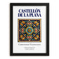Castellón de la Plana, Spain – Travel Print, in sleek black frame