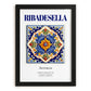 Ribadesella, Spain – Travel Print, in sleek black frame