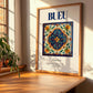 Bueu, Spain – Travel Poster, clean layout with no caption