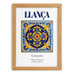 Llança, Spain – Travel Memories Wall Print, set in oak frame
