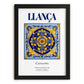 Llança, Spain – Travel Memories Wall Print, in sleek black frame