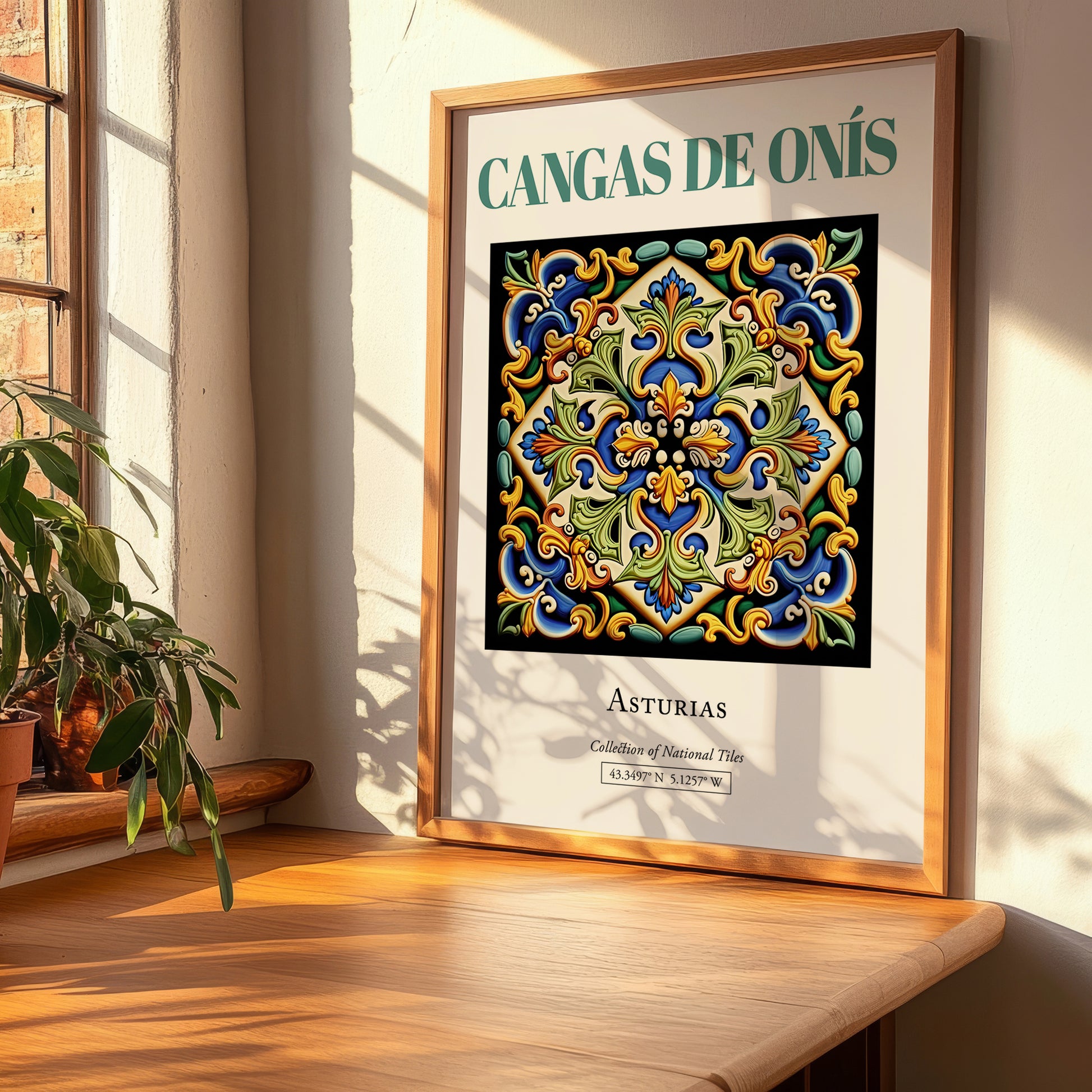 Cangas de Onís, Spain – National Pride Wall Decor, clean layout with no caption