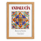 Andalucía, Spain – Travel Wall Art, set in oak frame