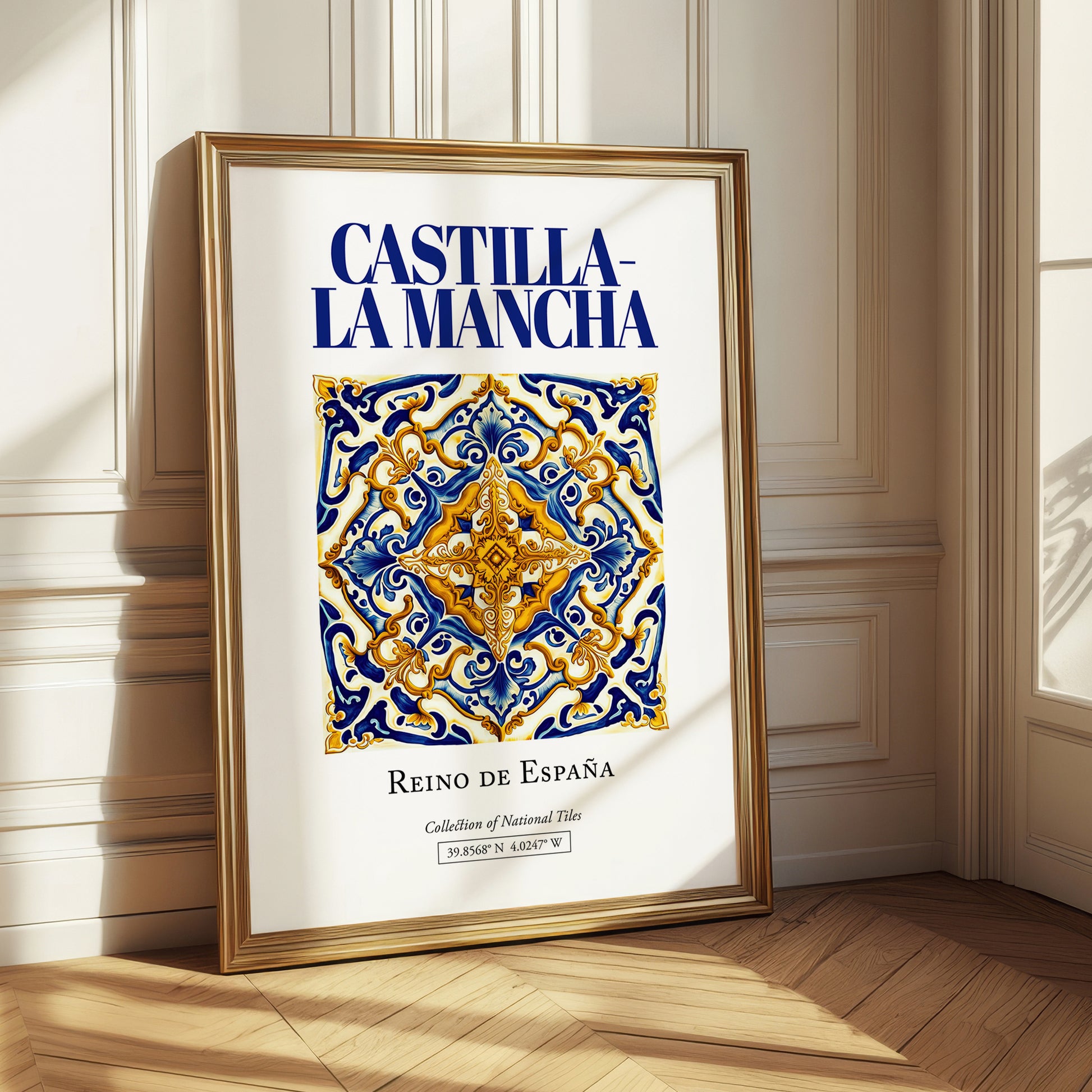 Castilla-La Mancha, Spain – Travel Wall Decor, styled in a charming Paris street view