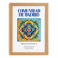 Comunidad de Madrid, Spain – Travel Poster, set in oak frame