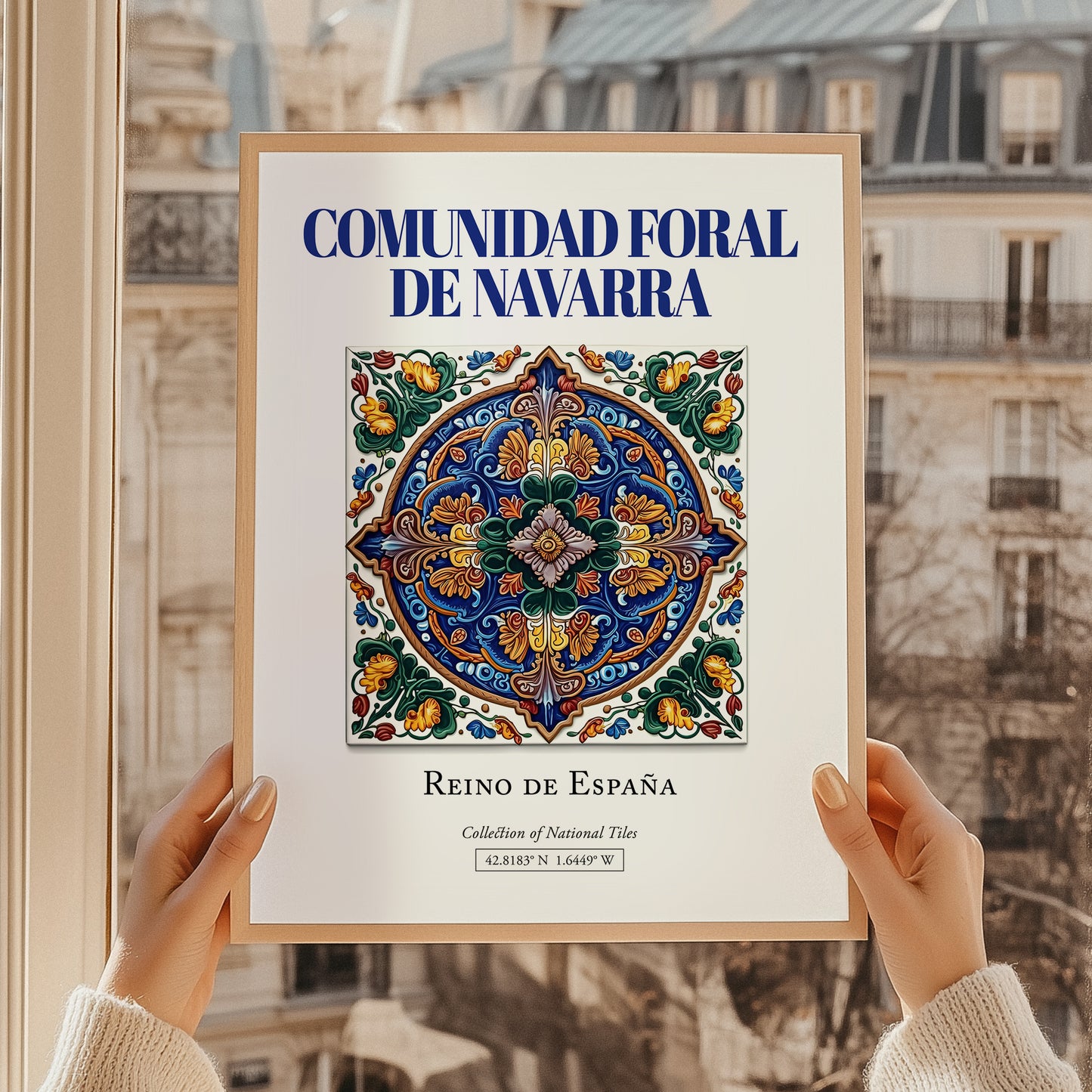 Comunidad Foral de Navarra, Spain – World Heritage Travel Poster