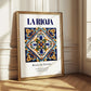 La Rioja, Spain – Travel Print, styled in a charming Paris street view