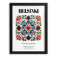 Helsinki, Finland – Country Culture Poster, in sleek black frame