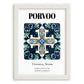 Porvoo, Finland – Historic Cities Art Print, placed in minimal white frame