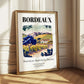 Bordeaux, France – Travel Print, styled in a charming Paris street view