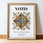 Nantes, France – Wanderlust Wall Decor, in wooden frame leaning on the floor