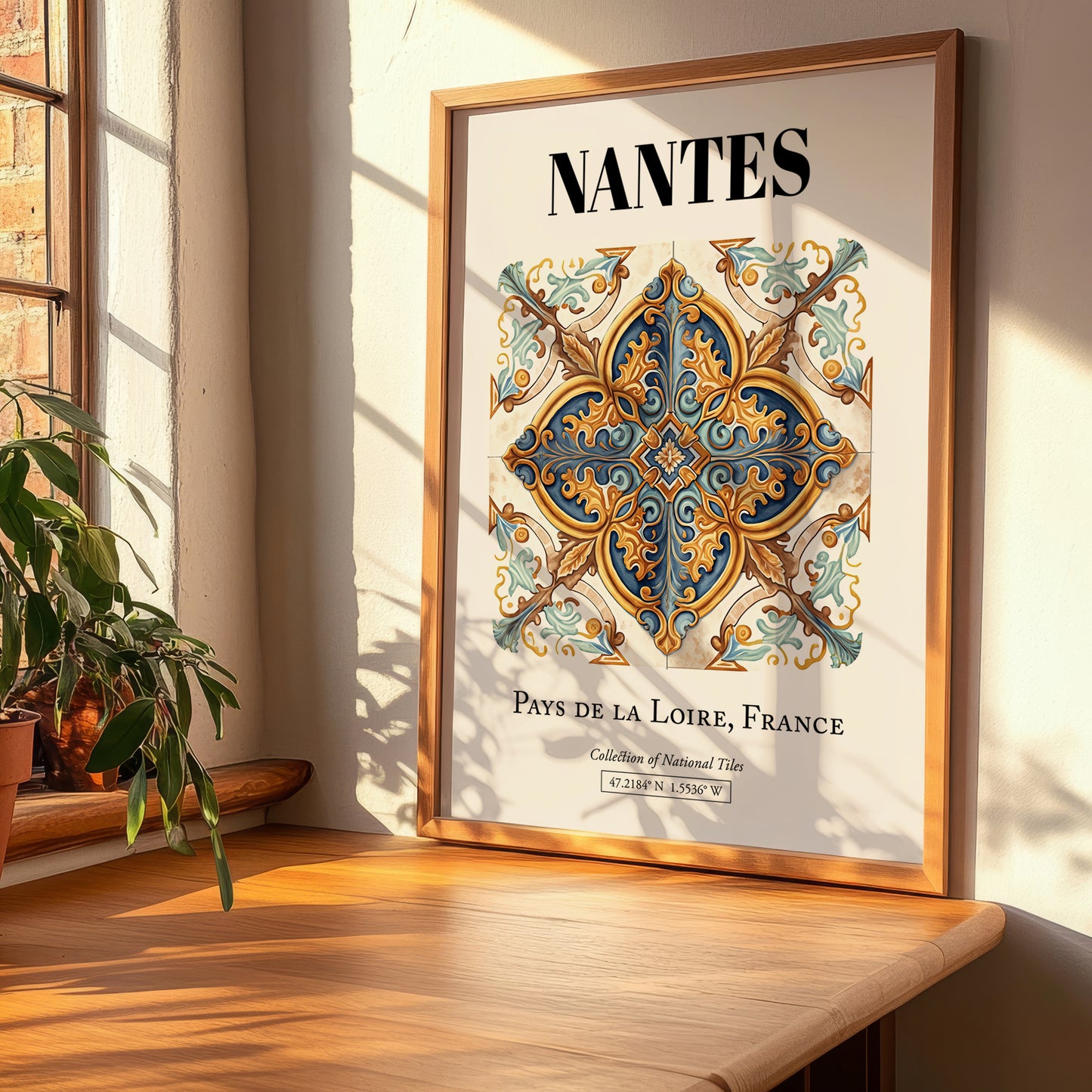 Nantes, France – Wanderlust Wall Decor, clean layout with no caption